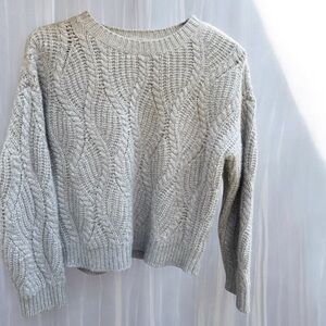 REPEAT Luxury Cashmere Cable Knit Sweater
